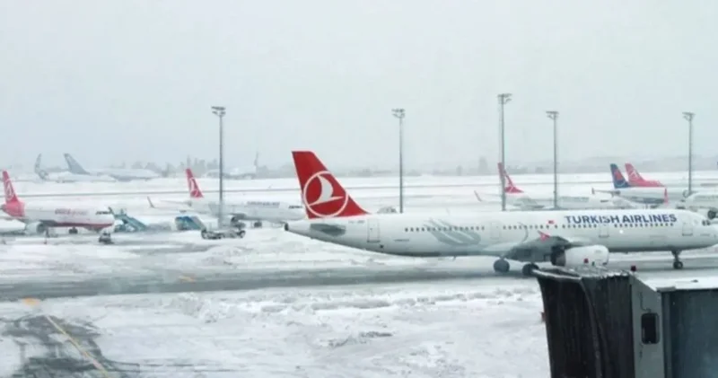 Son dakika! THY ve AJet duyurdu: 1 Ocak ta 114 uçuş iptal edildi