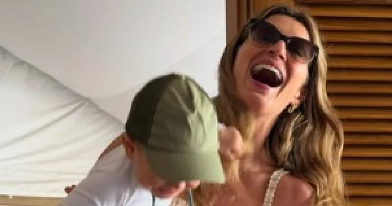 Gisele Bündchen den yeni bebeğiyle ev hayatından kesitler