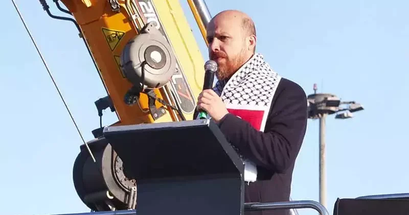 Bilal Erdoğan: Filistin Devleti nin toprak bütünlüğü tanınmadan mücadelemize ara vermeyeceğiz