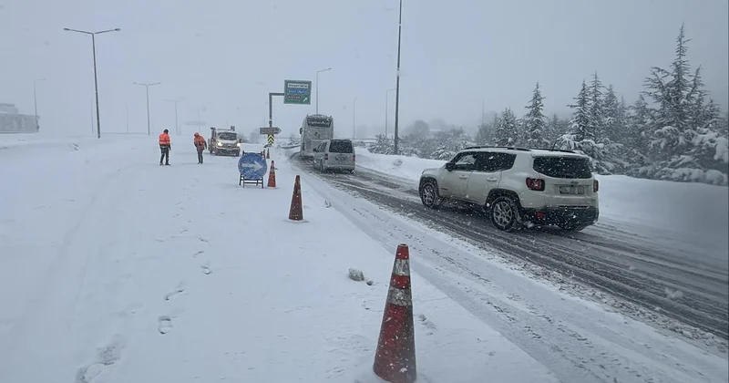 Anadolu Otoyolu Bolu kesimi İstanbul istikameti ulaşıma kapandı