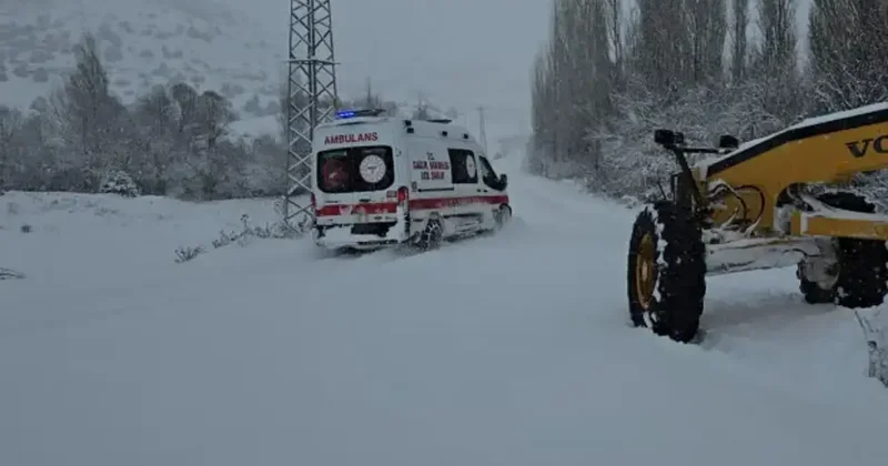 Karla mücadele ekipler, diyaliz hastaları için seferber oldu!