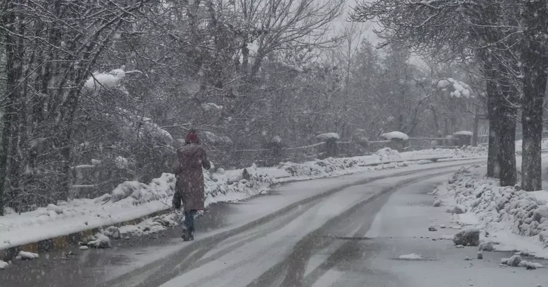 Karabük te eğitim öğretime kar engeli