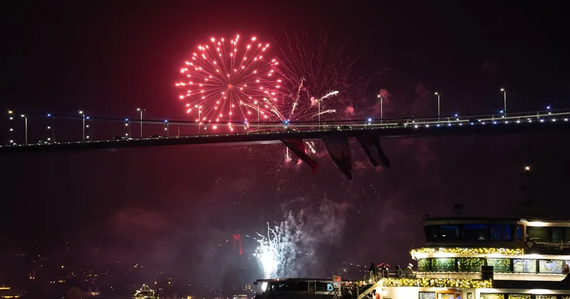 Türkiye nin dört bir yanında yeni yıl coşkusu