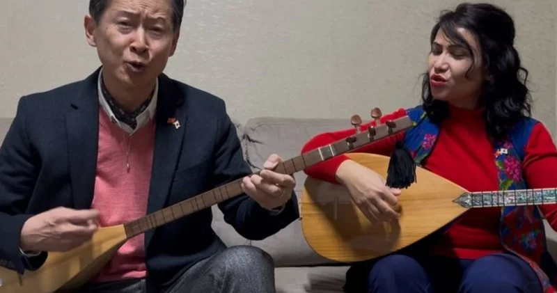 Japon sanatçı, 12 bin 500 kilometreden bağlama tutkusu için Türkiye’ye geliyor