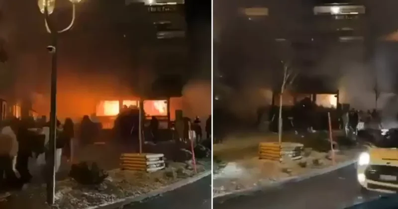 İsviçre de yeni yıl eğlencesinde şiddetli patlama! Çok sayıda can kaybı var