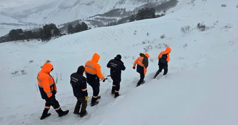 Çığ faciasında yürekleri yakan çalışma! Son dakika haberleri