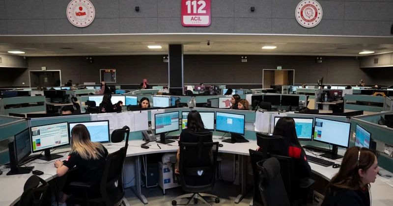 112 Acil Çağrı Merkezleri bu yıl 95 milyon çağrı yanıtladı
