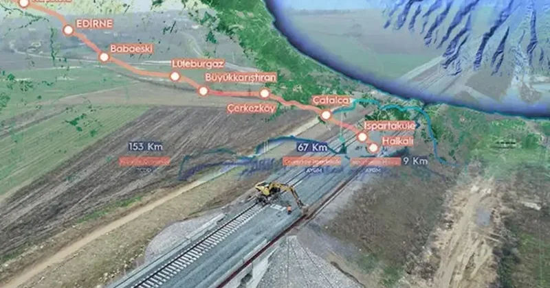 İstanbul Edirne arası 1.5 saate iniyor! Tarih belli oldu...