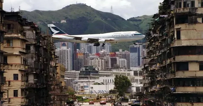Uçakların balkonlara teğet geçtiği havalimanıydı: Şimdi finans merkezi oldu Sözcü Gazetesi