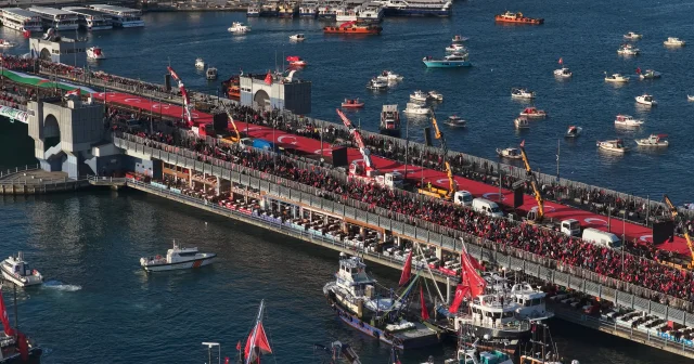 Gazze kıyamı havadan görüntülendi: Yarım milyon kişi tek yürek oldu VİDEO İZLE
