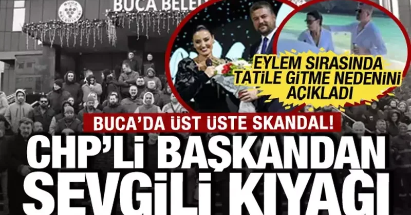 Buca da üst üste skandal: Eylem sırasında tatile gitme nedenini açıkladı: Gayet insani...