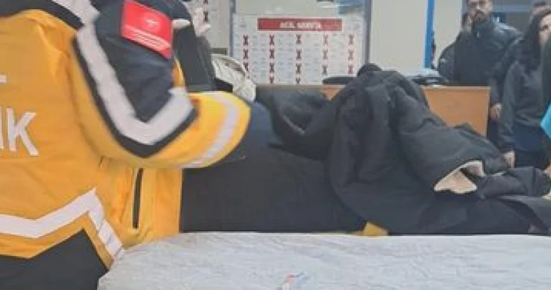 Son dakika: Asansör halatının kopması sonucu anne kız faciayı son anda atlattı Son dakika haberleri