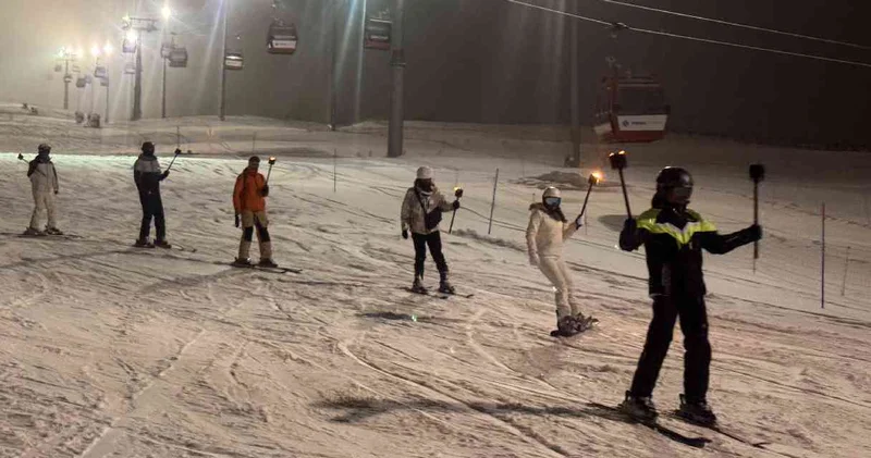 Kar yağışını fırsat bilip oraya koştular: Doluluk oranı yüzde 100 e ulaştı!