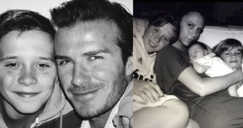 David Beckham dan oğlu Brooklyn Beckham a zeytin dalı