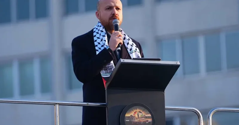 Bilal Erdoğan dan Galata dan dünyaya mesaj: Gazze deki savaş değil soykırımdır