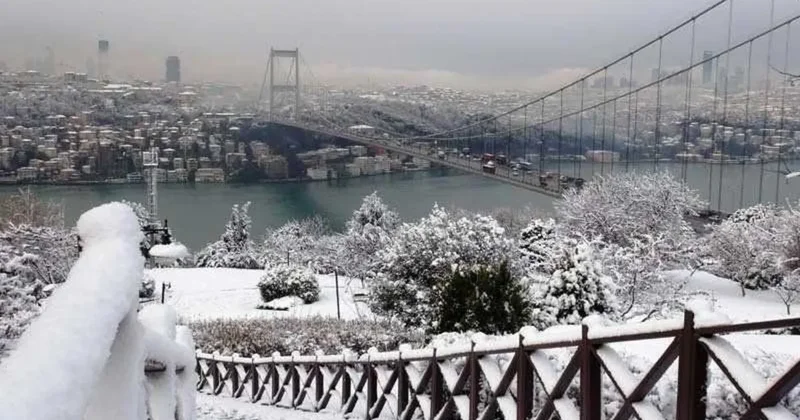 Meteoroloji yılın ilk gününde peş peşe uyardı: Hava buz gibi olacak! İşte lapa lapa kar beklenen illerimiz…