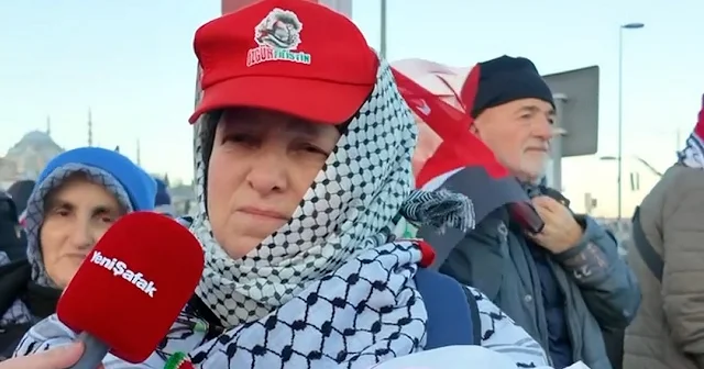 Galata’da vicdanlar konuştu: Karınca misali buradayız VİDEO İZLE