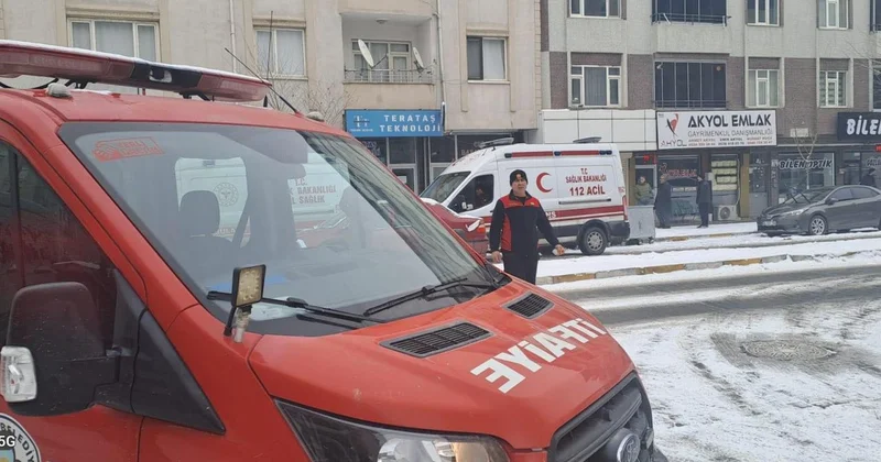 Iğdır’da asansörün halatı koptu: 2 yaralı