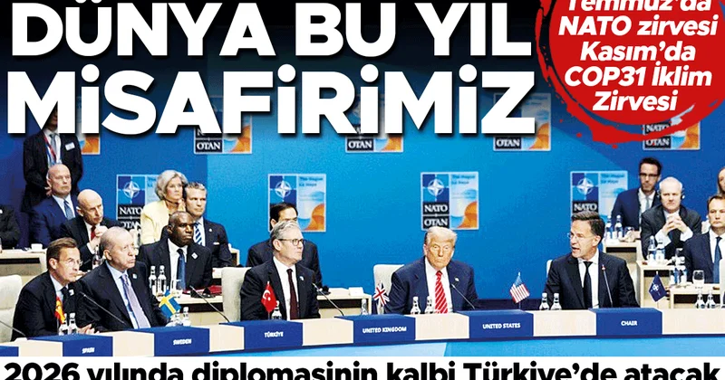 Türkiye’de zirveler yılı