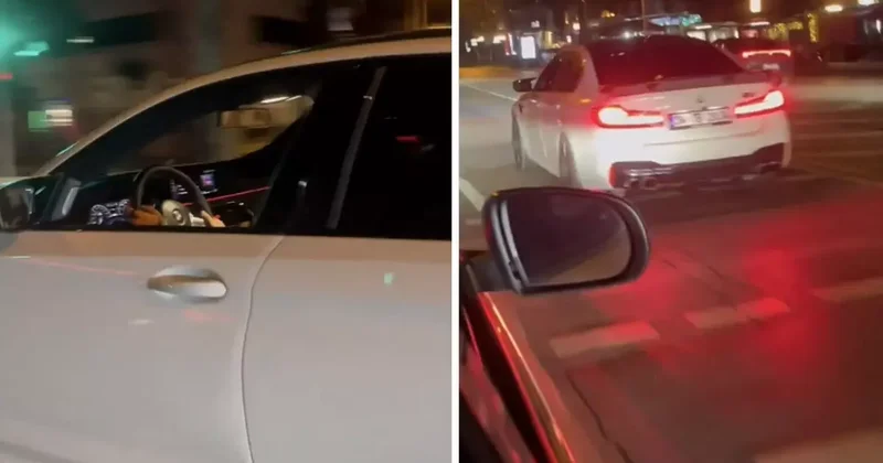 Tayfur Bingöl ün trafikte yaptıklarını görmeniz lazım