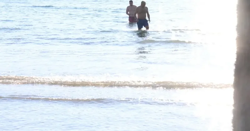 Yılın ilk gününü denizde karşıladılar