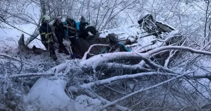 Giresun’da otomobil fındık bahçesine yuvarlandı: 6 Yaralı
