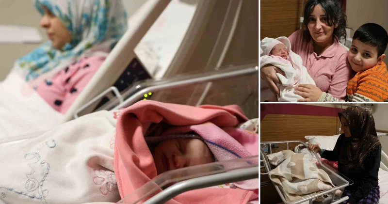 Elazığ’da yeni yılın ilk dakikalarında 4 bebek dünyaya geldi Hayat Haberleri