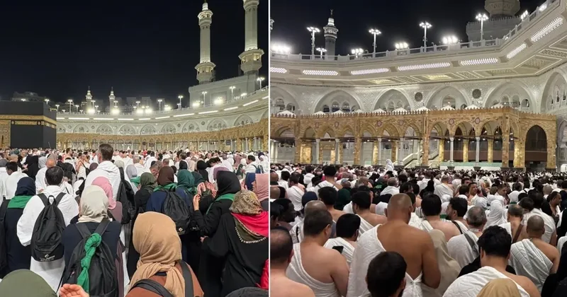 Kabe de Yılbaşı Sel Oldu