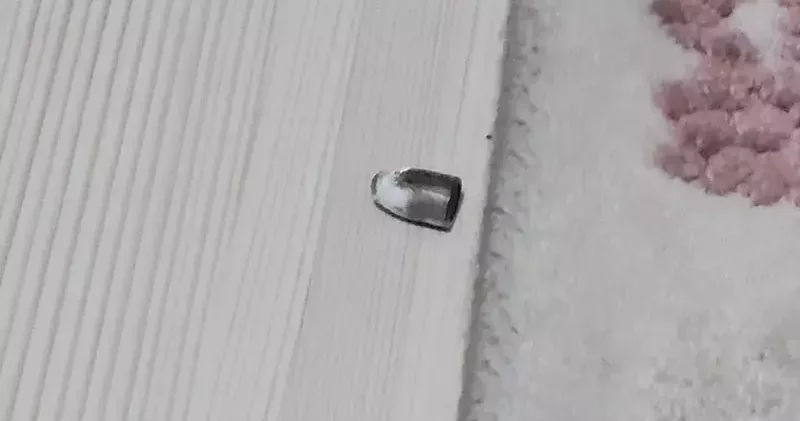 Aydın da yorgun mermi çatıdan eve girdi