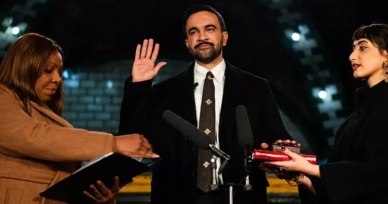 New York ta Mamdani dönemi başladı: Kur an ı Kerim üzerine el basarak yemin etti