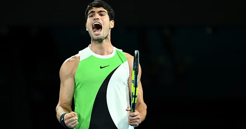 Carlos Alcaraz şampiyon oldu! Avustralya Açık ta tarihe geçti