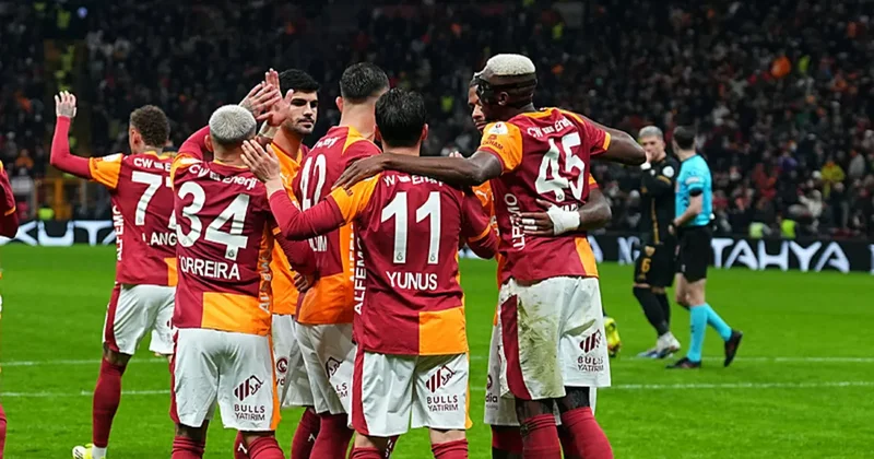 SON DAKİKA Galatasaray evinde farka koştu! Kayserispor’u rahat geçti