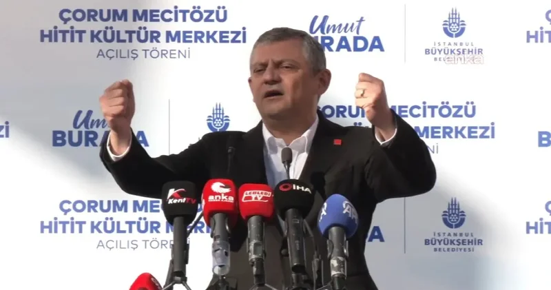 Özgür Özel: Bunlar çelme taktıkça millet kolumuzdan tutup ayağa kaldırıyor