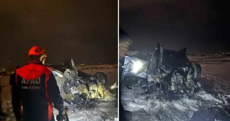 Şırnak’ta yoldan çıkarak takla atan araç hurdaya döndü: 1 ağır yaralı Şırnak Haberleri