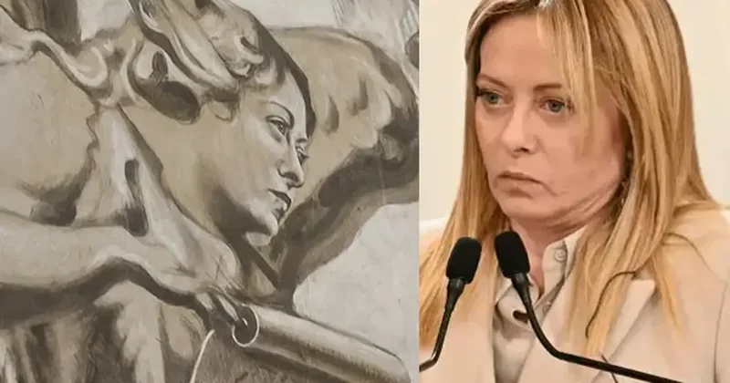 Restorasyondan çıkan melek! Tıpa tıp benziyor