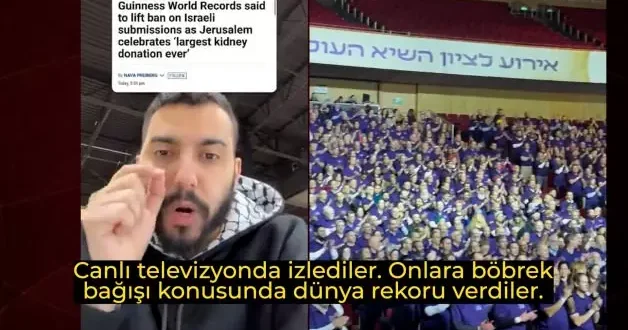 Katlettikleri Filistinlilerden çaldıkları organlarla dünya rekoru kitabına girdiler