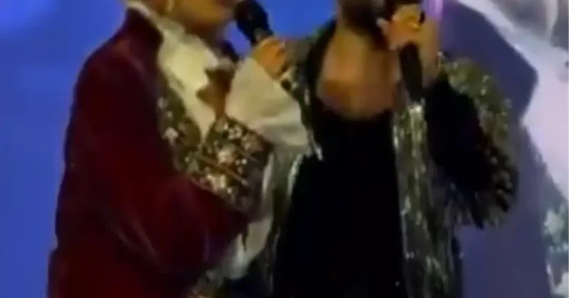 Tarkan ın sahnesine bu sefer Ajda Pekkan çıktı