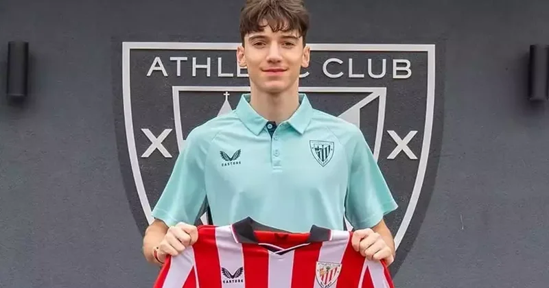 Athletic Bilbao tarihine geçti! Tayfun Korkut un oğlu Efe Korkut imzayı attı Fanatik Gazetesi Futbol Haberleri Spor