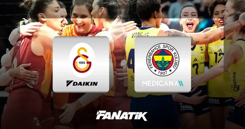 Galatasaray Daikin Fenerbahçe Medicana voleybol maçı ne zaman, saat kaçta, hangi kanalda canlı yayınlanacak? (Vodafone Sultanlar Ligi 19.hafta) Voleybol Haberleri Spor