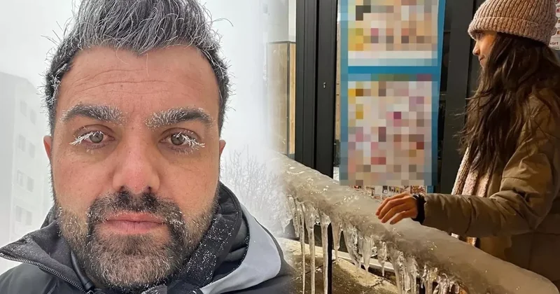 O ilimiz Sibirya ya döndü: Dışarı çıkanın kaşı kirpiği buz kesiyor Sözcü Gazetesi