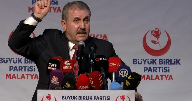 Destici: Türkiye, teröristlerin devlet kurma hayaline müsaade etmedi Malatya Haberleri