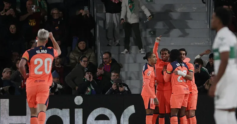 Barcelona, Elche deplasmanında galip!