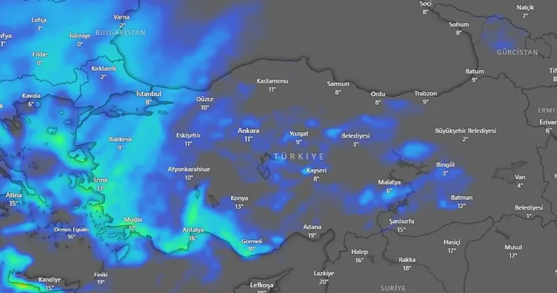 Trakya için ‘kar yağışı’ uyarısı
