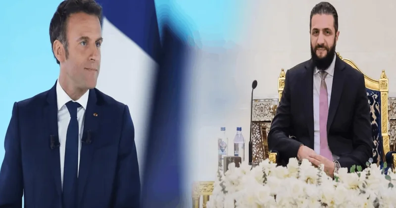 Şara ile Macron görüştü Sözcü Gazetesi