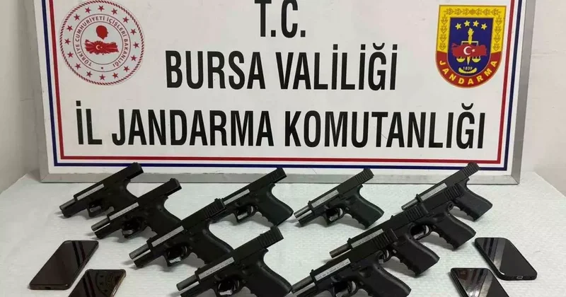 Bursa’da Jandarmadan silah operasyonu