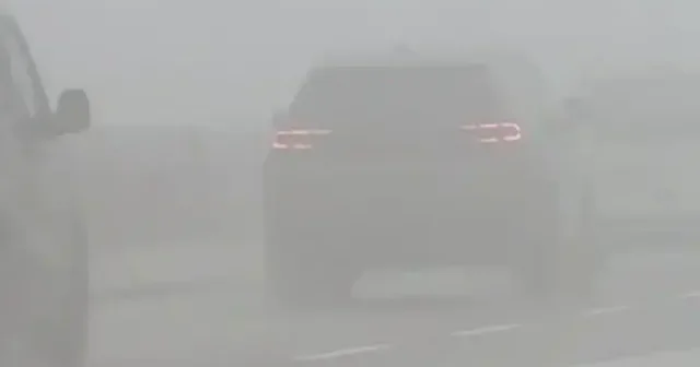 Hatay da sis etkili oldu: Sürücüler zor anlar yaşadı VİDEO İZLE