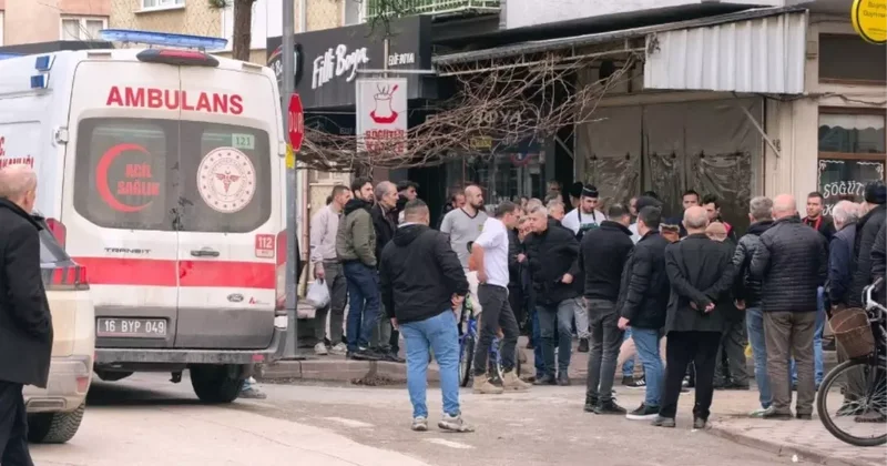 İnegöl de Kanlı Hesaplaşma: Bir Ölü, Bir Yaralı