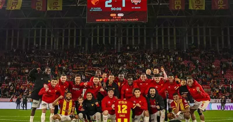 Göztepe fırtına gibi