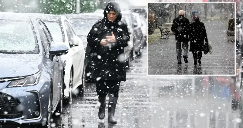 AKOM uyardı: İstanbul da karla karışık yağmur bekleniyor İstanbul Haberleri