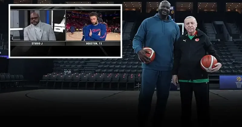 Shaquille O Neal: Geçen hafta Türkiye de bir kahramanın yanındaydım